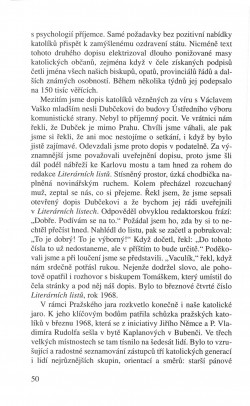 V zápasech za Boží věc / VZPOMÍNKY / Pražské jaro / strana 50