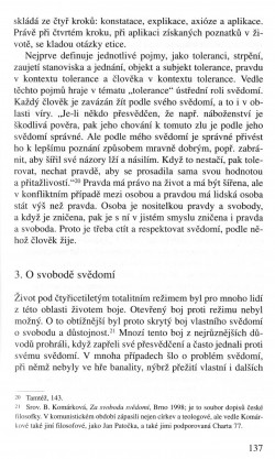 V zápasech za Boží věc / INTERPRETACE / Oto Mádr a jeho teologická koncepce svědomí (Jozef Kuzár) / strana 137