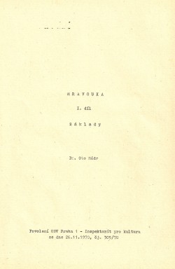 Mravouka / Úvod / strana 1