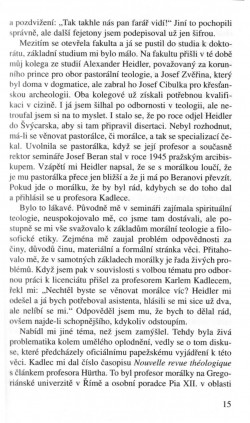 V zápasech za Boží věc / VZPOMÍNKY / V zajetí vědy a publicistiky / strana 15