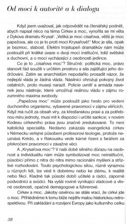 K jádru věci / Od moci k autoritě a dialogu / strana 38