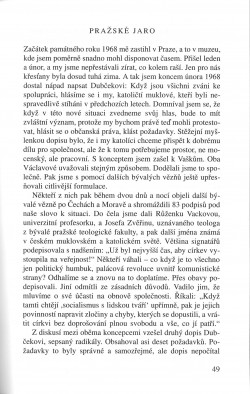 V zápasech za Boží věc / VZPOMÍNKY / Pražské jaro / strana 49
