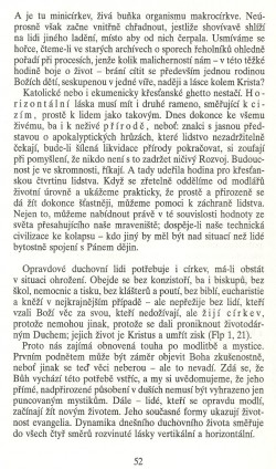 Slovo o této době / Duchovní vertikála / strana 52