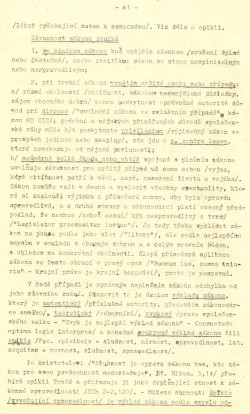 Mravouka / II. kapitola: MRAVNÍ POVINNOST / strana 61