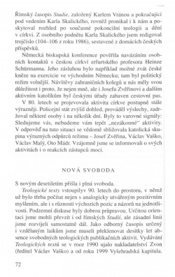 V zápasech za Boží věc / VZPOMÍNKY / Nová svoboda / strana 72