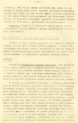 Mravouka / III. kapitola: MRAVNÍ POZNÁNÍ / strana 73