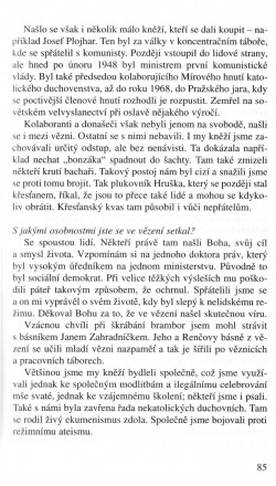 V zápasech za Boží věc / ROZHOVORY / S Kateřinou Šťastnou-Beščecovou o svobodě ve vězení / strana 85 V zápasech za Boží věc / ROZHOVORY / S Kateřinou Šťastnou-Beščecovou o svobodě ve vězení / strana 85