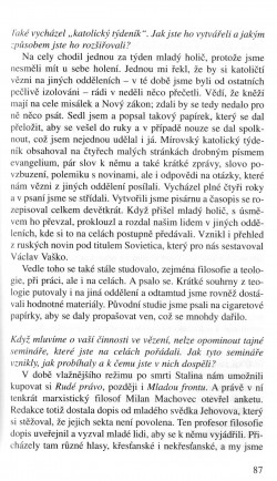 V zápasech za Boží věc / ROZHOVORY / S Kateřinou Šťastnou-Beščecovou o svobodě ve vězení / strana 87