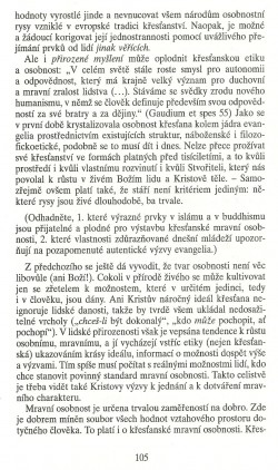 Slovo o této době / Mravní osobnost / strana 105