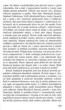 V zápasech za Boží věc / DOKUMENTY / Dopis z vězení / strana 109