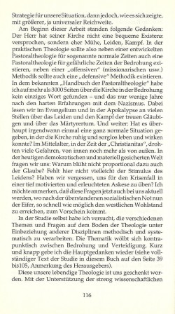Wie Kirche nicht stirbt / Aus der Rede bei der Verleihung der Theologischen Ehrendoktorwürde in Bonn am 4. 5. 1991 / Seite 116