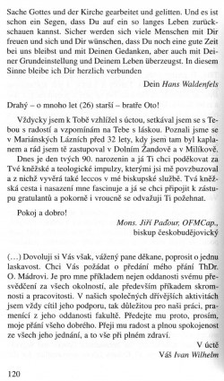 V zápasech za Boží věc / DOKUMENTY / K devadesátinám / strana 120