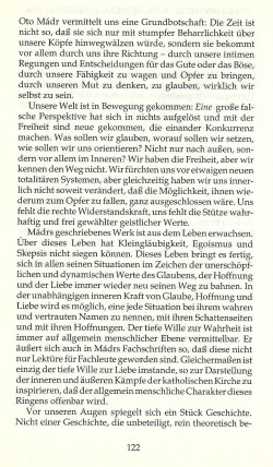 Wie Kirche nicht stirbt / Über das theologische Werk von Oto Mádr / Seite 122