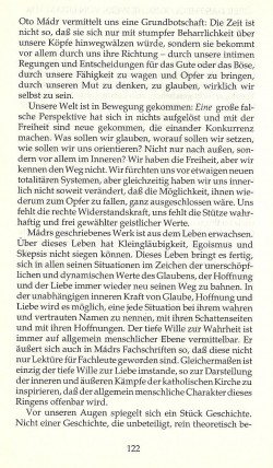 Wie Kirche nicht stirbt / Über das theologische Werk von Oto Mádr / Seite 122