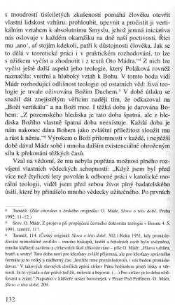 V zápasech za Boží věc / INTERPRETACE / Oto Mádr a jeho teologická koncepce svědomí (Jozef Kuzár) / strana 132 V zápasech za Boží věc / INTERPRETACE / Oto Mádr a jeho teologická koncepce svědomí (Jozef Kuzár) / strana 132
