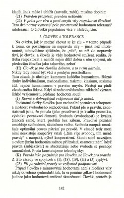 Slovo o této době / Tolerance v kontextu etiky / strana 142