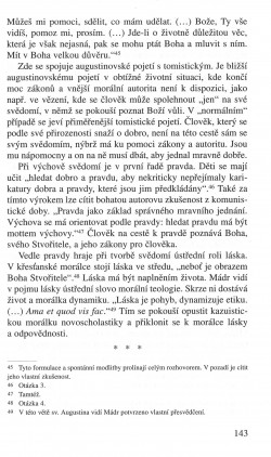 V zápasech za Boží věc / INTERPRETACE / Oto Mádr a jeho teologická koncepce svědomí (Jozef Kuzár) / strana 143 V zápasech za Boží věc / INTERPRETACE / Oto Mádr a jeho teologická koncepce svědomí (Jozef Kuzár) / strana 143