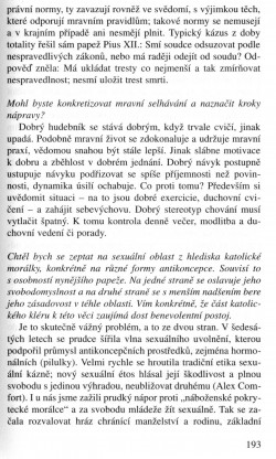 V zápasech za Boží věc / TEXTY / Křesťanská morálka a svoboda / strana 193