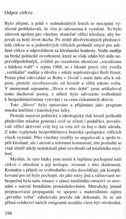 V zápasech za Boží věc / TEXTY / Dialog dvou teologií / strana 198