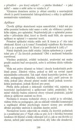 Slovo o této době / Základní cyklus vědeckého poznání / strana 199