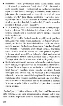 V zápasech za Boží věc / TEXTY / Teologie v polarizované církvi – případ Česka / strana 210