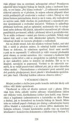 Slovo o této době / Církev dnes a zítra / strana 228