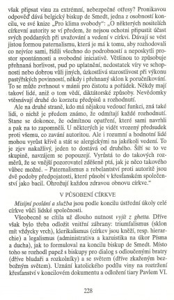 Slovo o této době / Církev dnes a zítra / strana 228