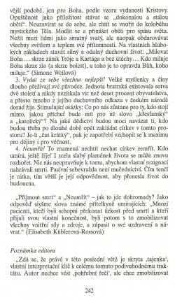 Slovo o této době / Modus moriendi církve / strana 242