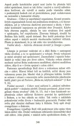 Slovo o této době / Jak církev neumírá (K teologii ohrožené církve) / strana 248