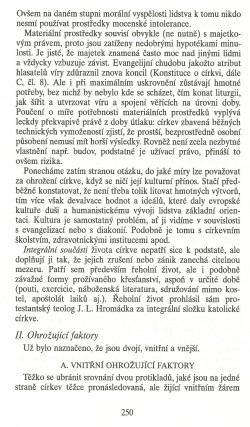 Slovo o této době / Jak církev neumírá (K teologii ohrožené církve) / strana 250