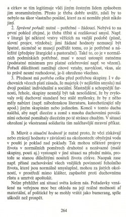 Slovo o této době / Jak církev neumírá (K teologii ohrožené církve) / strana 264