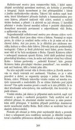 Slovo o této době / Jak církev neumírá (K teologii ohrožené církve) / strana 269