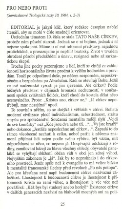 Slovo o této době / Pro nebo proti / strana 25