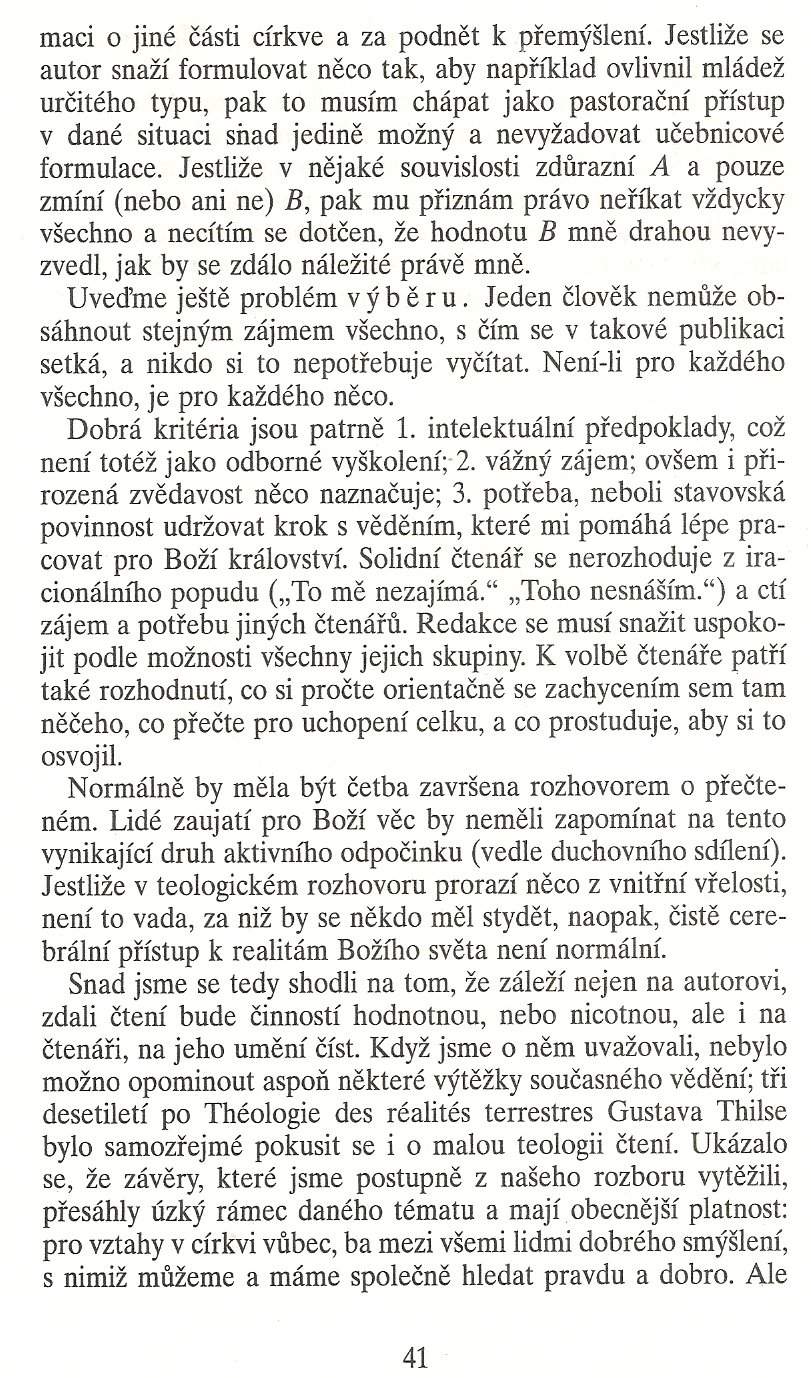 Slovo o této době / Umění číst periodikum / strana 41