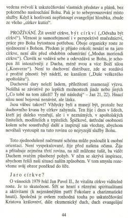 Slovo o této době / Vyhlížení zítřků / strana 44