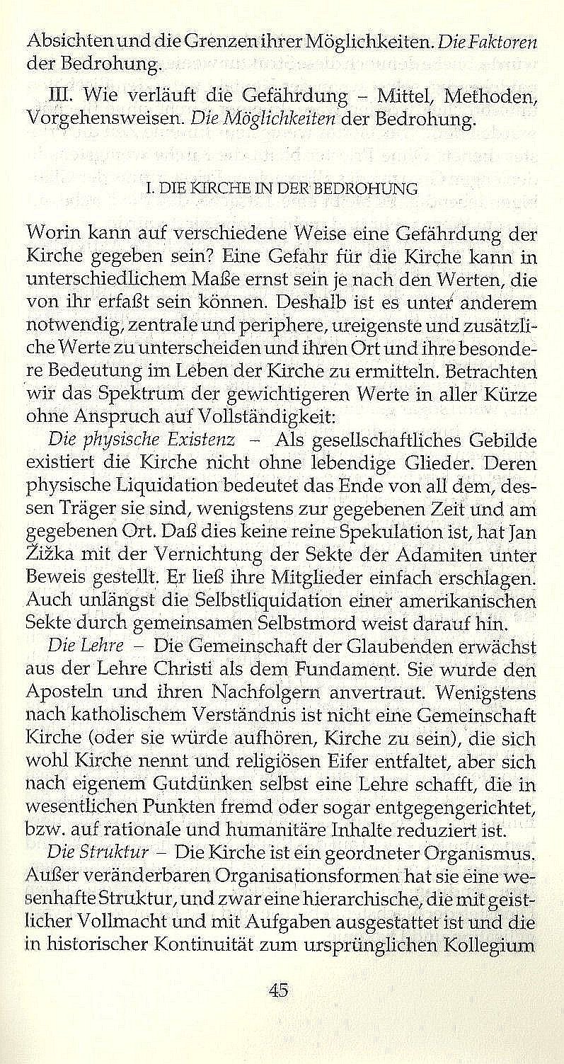 Wie Kirche nicht stirbt / Wie Kirche nicht stirbt / Seite 45