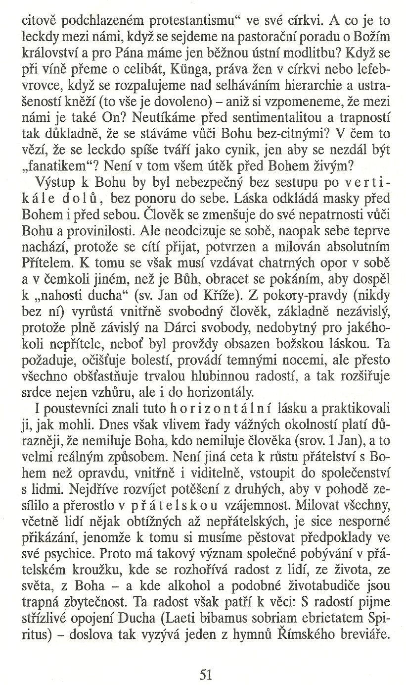 Slovo o této době / Duchovní vertikála / strana 51