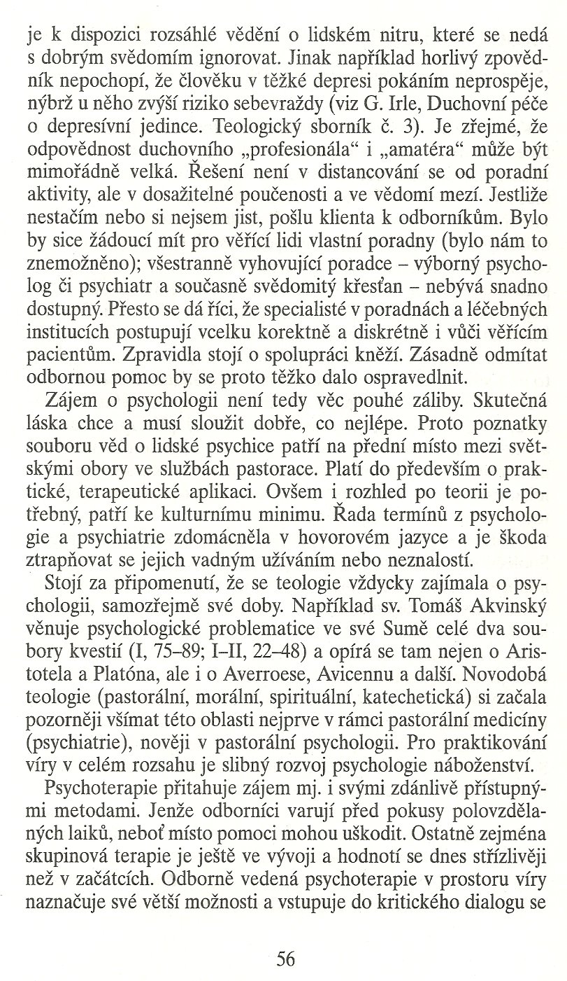 Slovo o této době / Proč psychologie / strana 56