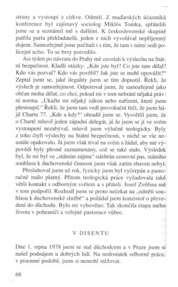 V zápasech za Boží věc / VZPOMÍNKY / Pastorační intermezzo / strana 68