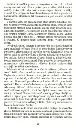 Slovo o této době / Minulost a dnešek morální teologie / strana 91