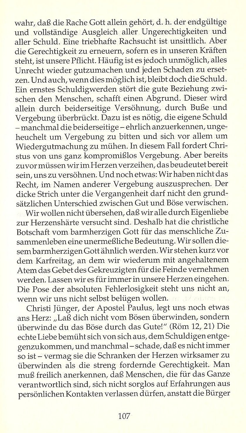 Wie Kirche nicht stirbt / Das christliche Nein und das christliche Ja der politischen Gefangenen / Seite 107