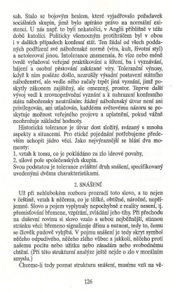 Slovo o této době / Tolerance v kontextu etiky / strana 126