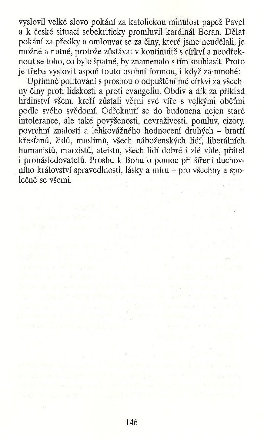 Slovo o této době / Tolerance v kontextu etiky / strana 146