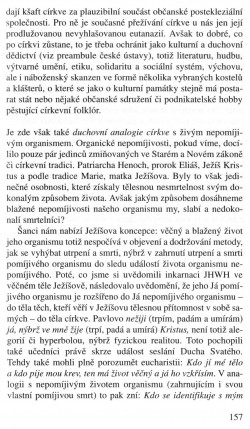 V zápasech za Boží věc / INTERPRETACE / Ad „Modus moriendi“ české církve et ad honorem Mádri (Miloš Raban) / strana 157