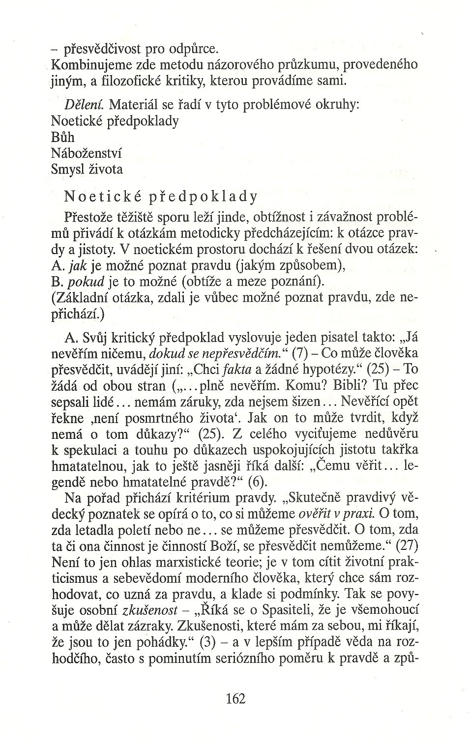 Slovo o této době / Pro et contra / strana 162