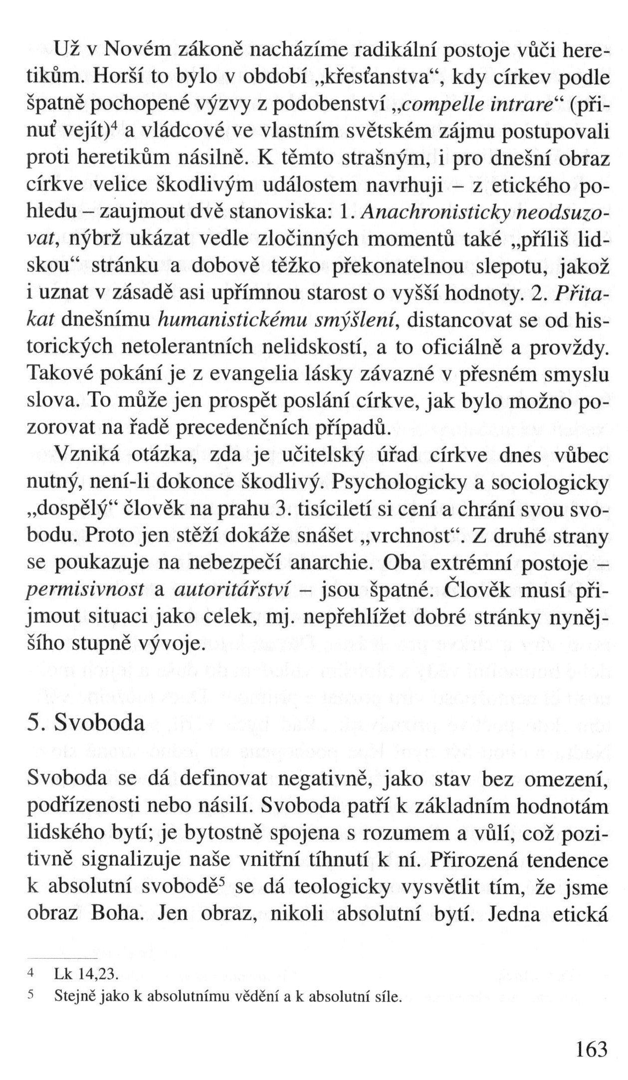 V zápasech za Boží věc / TEXTY / Ortodoxie a tolerance z hlediska etiky. Výzva postmoderny / strana 163