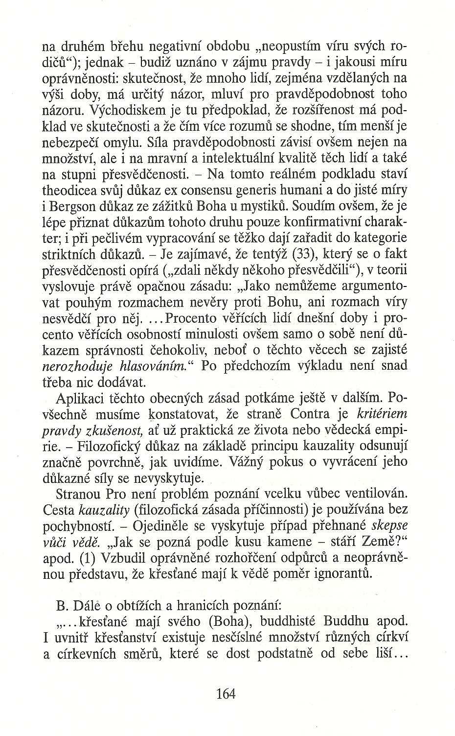 Slovo o této době / Pro et contra / strana 164