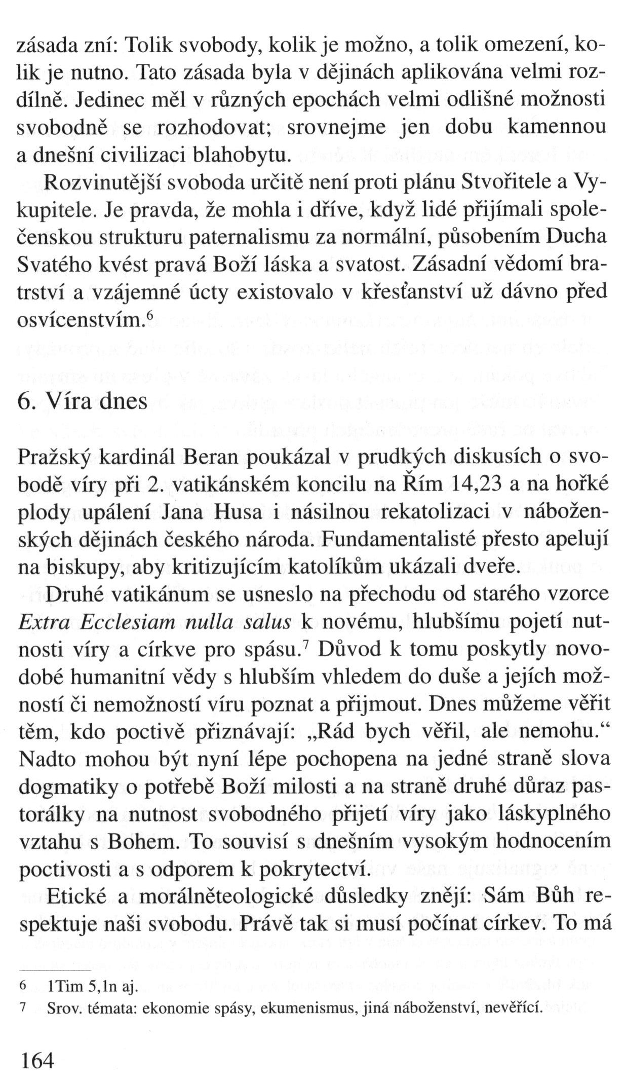 V zápasech za Boží věc / TEXTY / Ortodoxie a tolerance z hlediska etiky. Výzva postmoderny / strana 164