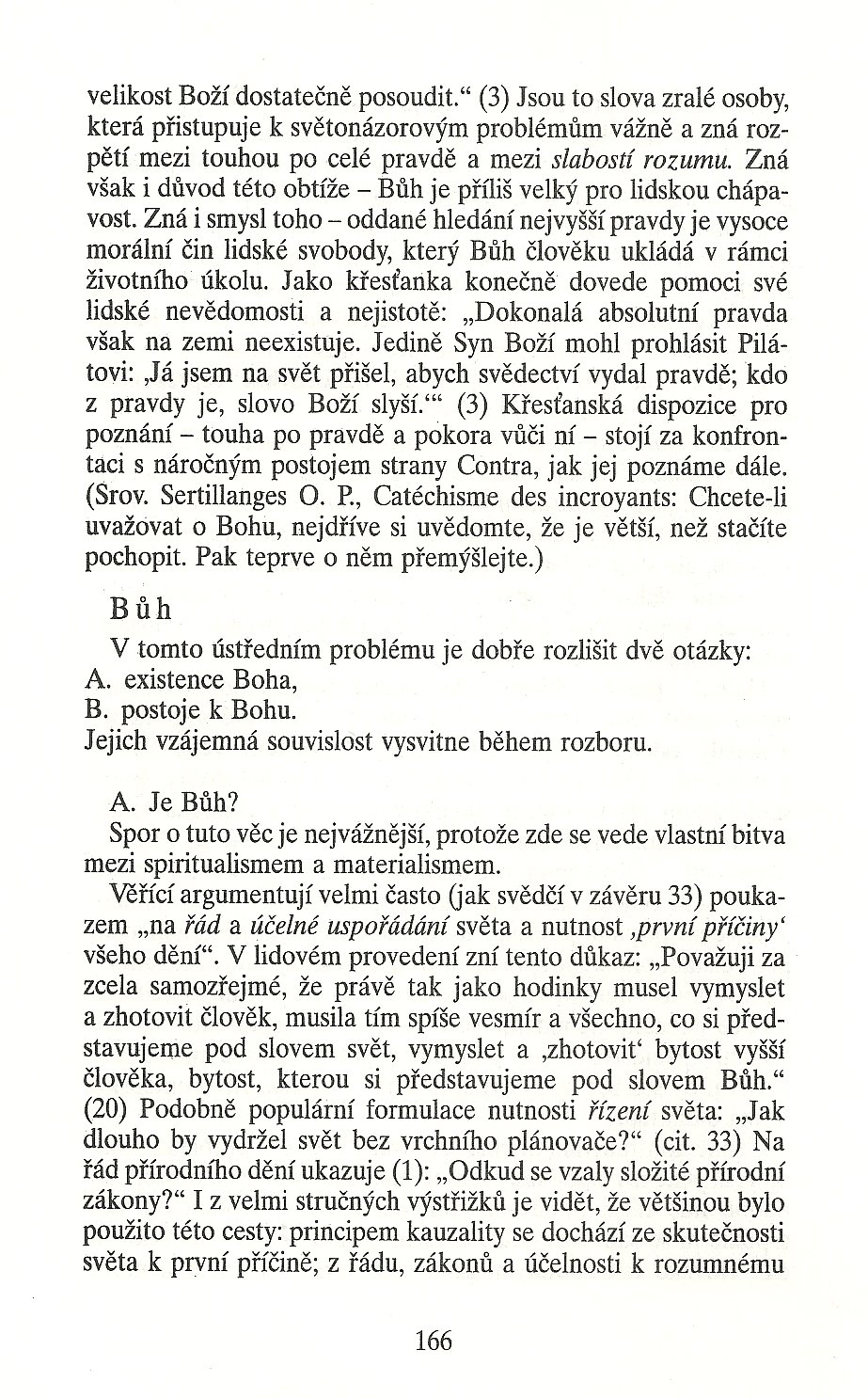 Slovo o této době / Pro et contra / strana 166