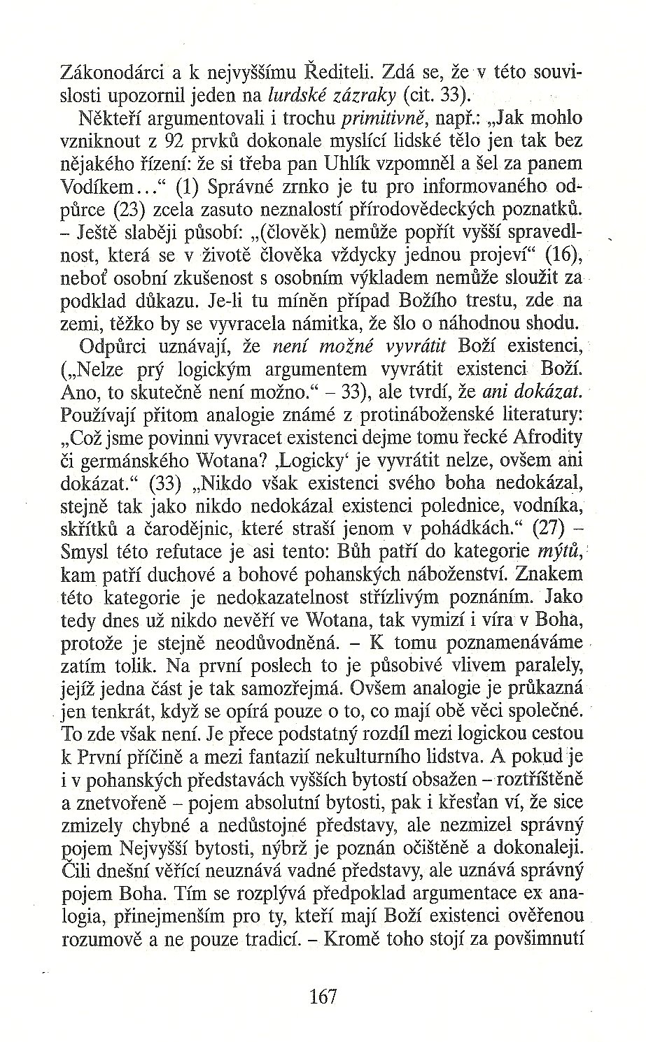 Slovo o této době / Pro et contra / strana 167